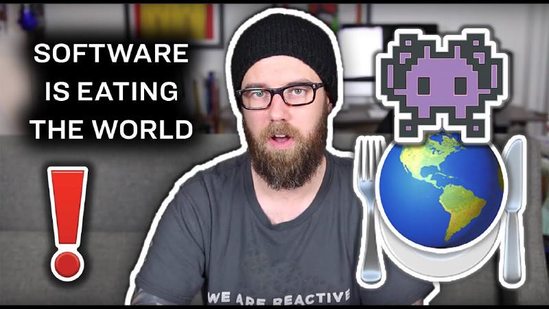 Thumbnail for the video Software is Eating the World