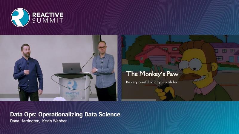 Thumbnail for the video DataOps: Operationalizing Data Science