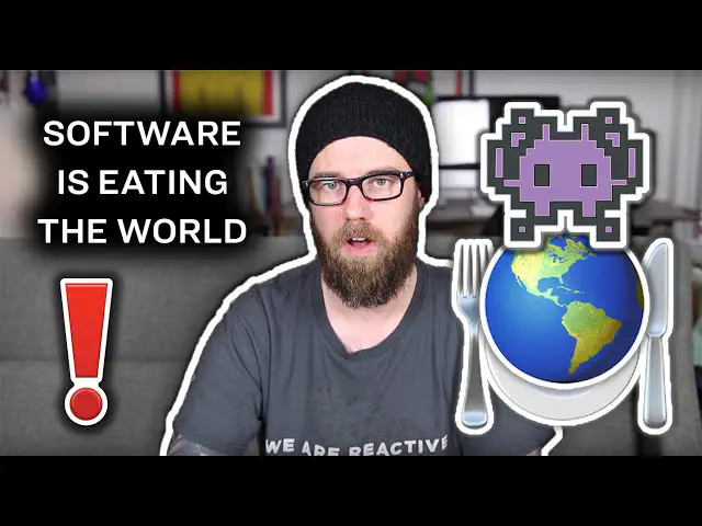 Thumbnail for the video Software is Eating the World